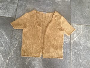third garment for yarn salvage project