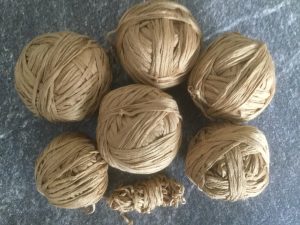 yarn salvage project - recycled yarn