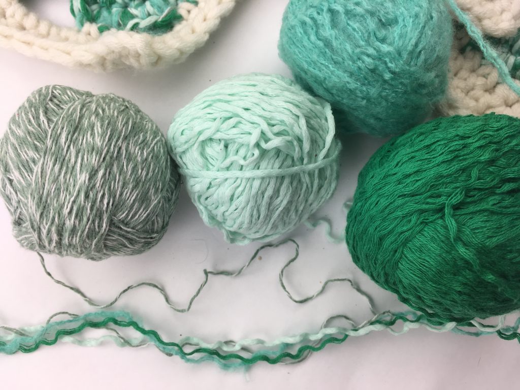 Salvaged yarn