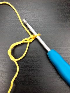 chain two into the magic loop