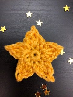 small crochet star