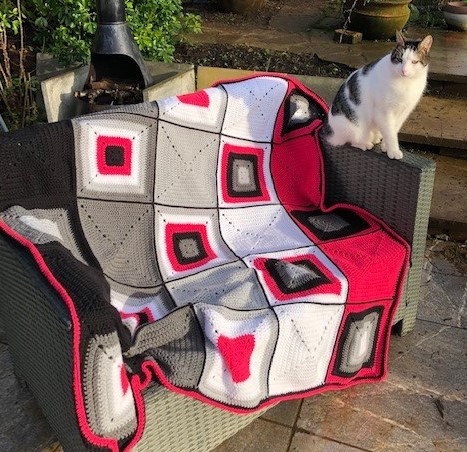 Lockdown Lapghan - berries in snow