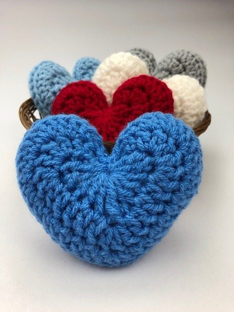 basket of little hearts